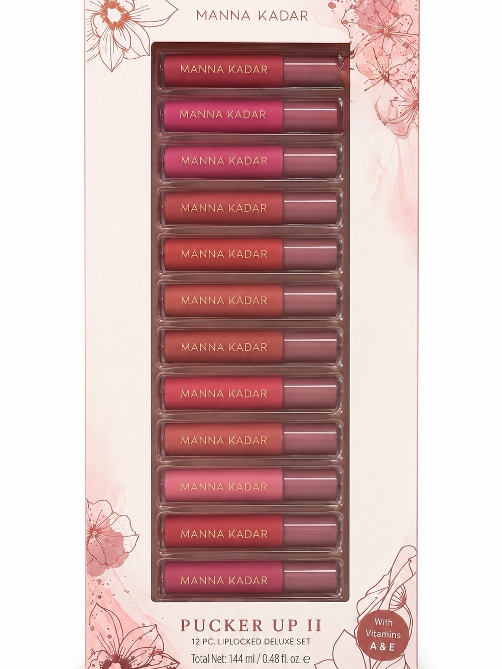 Manna Kadar Pucker Up II Lip Lock Set #lipstick #makeup